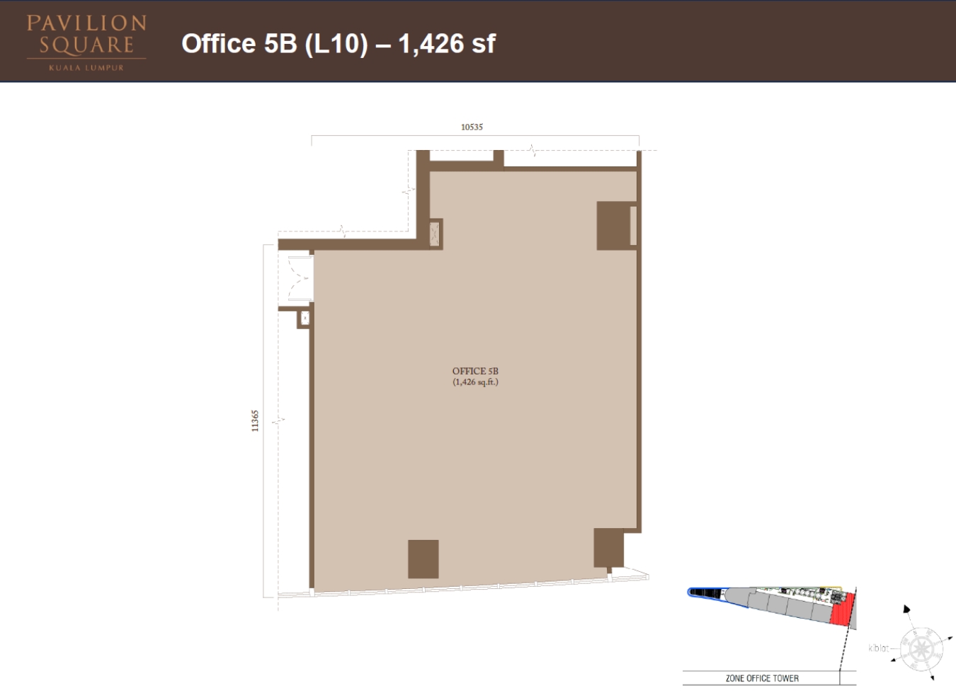 Pavilion Square - Bukit Bintang Layout Plans